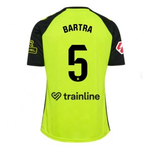 Real Betis Marc Bartra #5 Venkovní Dres 2024-25 Krátký Rukáv